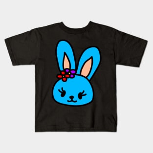 Blue bunny Kids T-Shirt